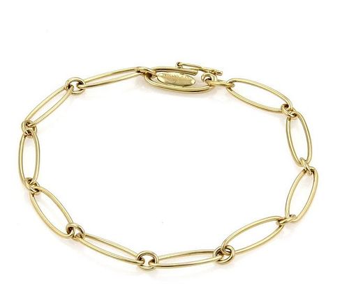 Tiffany & Co. Peretti 18k Gold Chain Link Bracelet