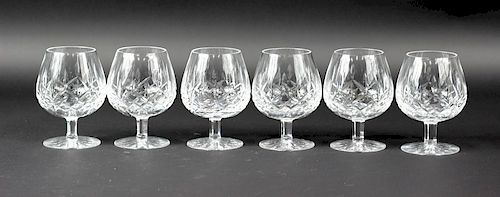 6 Pcs. Collection of Waterford Scotch Glasses