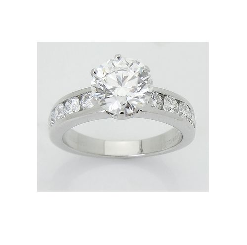 Tiffany & Co 950 2.19 VVS1 G Engagement Ring w/ GIA