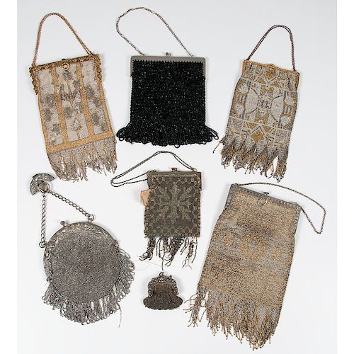 Collection of Beaded "Flapper" Purses