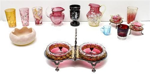 A Collection of Victorian Glass Articles,