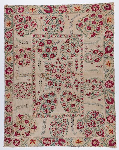 Central Asian Suzani, Early 19th C