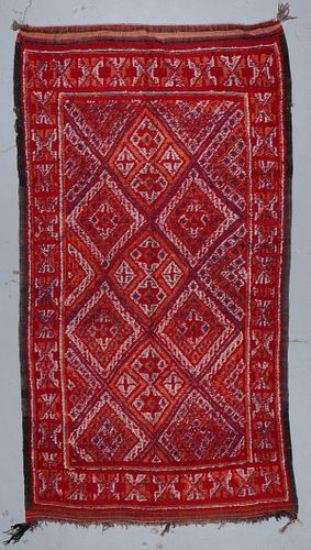 Vintage Moroccan Rug: 5'9'' x 10'6''