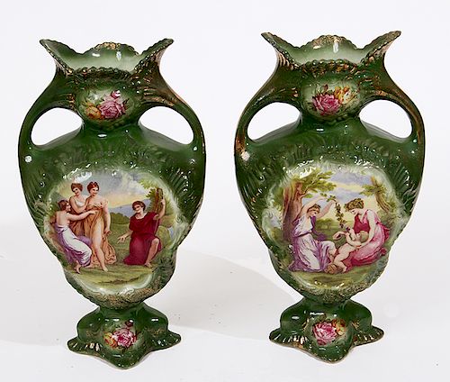 Pair of China Vases
