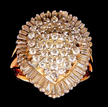 Lady's Ballerina Diamond Ring