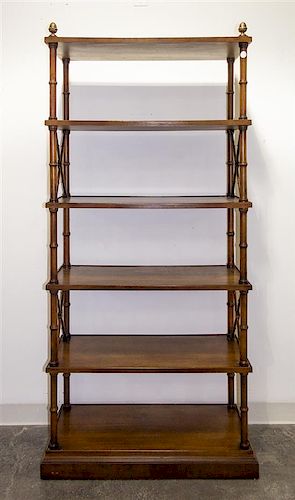 * A Modern Etagere Height 68 inches.