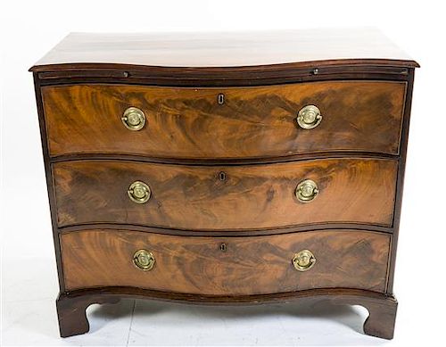 * A Chest of Drawers Height 36 3/4 x width 43 1/2 x depth 21 1/4 inches.