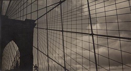 Fred Zinnemann, (American, 1907-1997), Brooklyn Bridge #6, 1931