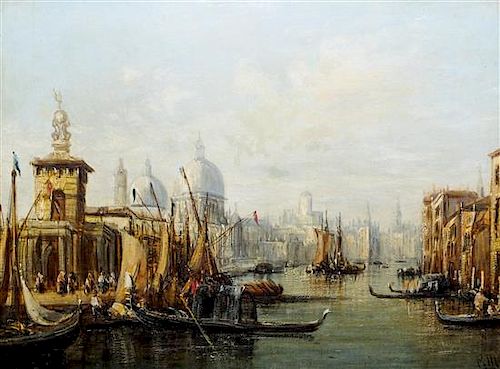* Francis Moltino, (Italian, 1818-1874), Venice