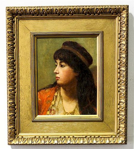 Mary MacArthur, (British, 19th/20th century), Portrait of a Lady