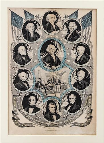 * A Group of American Prints, , 20 total.