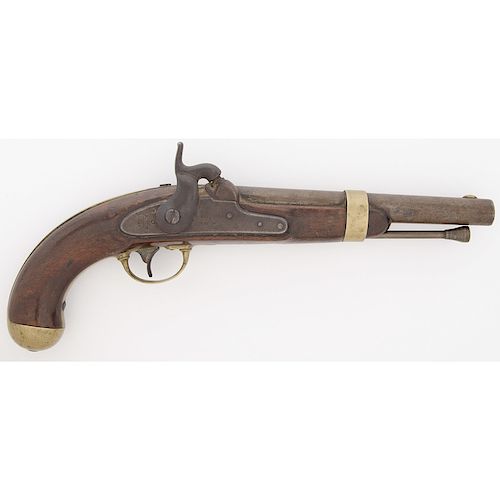 Aston U.S.  Model 1842 Percussion Pistol