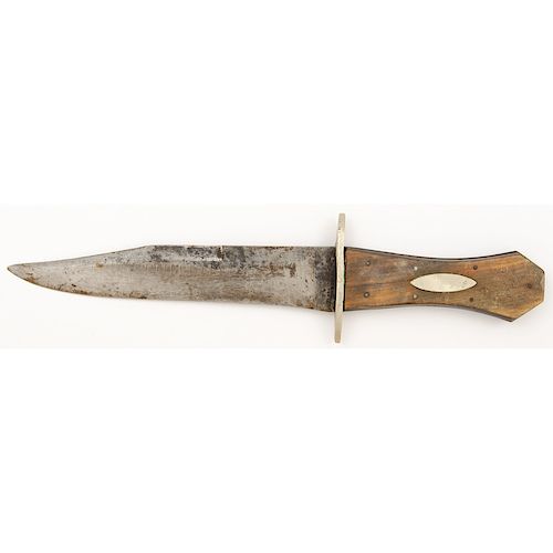 Coffin Handle Bowie Knife