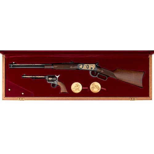 *Case Commemorative Set of Winchester Model 94 and Colt Single Action Army