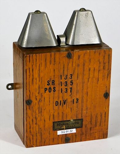 Western Electric Cowbell Extension Ringer Box