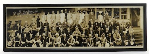 C.1925 Panoramic Photograph of Telephone Workers
