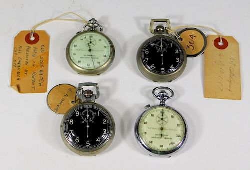 ID'd Lot Stop Watches Used in Bell Telephone Plant
