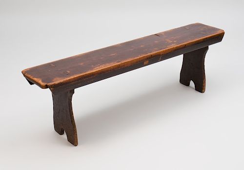 American Painted Pine Bench