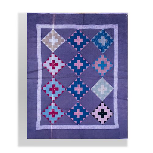 Three American Pieced Cotton Quilts