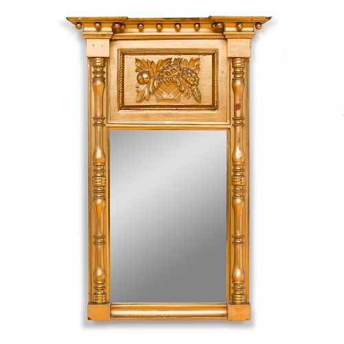 Late Federal Giltwood Mirror