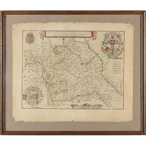 Willem Janszoon Blaeu, Map of Flanders