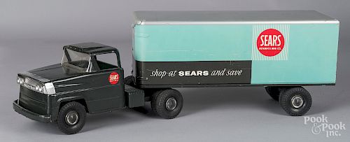 Marx Sears semi-tractor trailer truck