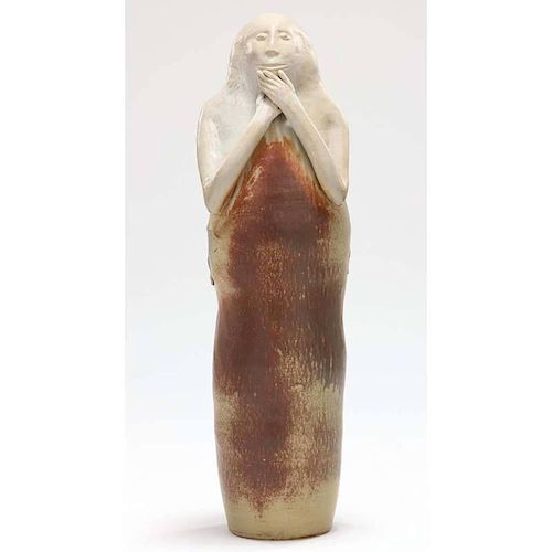 NC Pottery,Tom Suomalainen, Female Sculpture