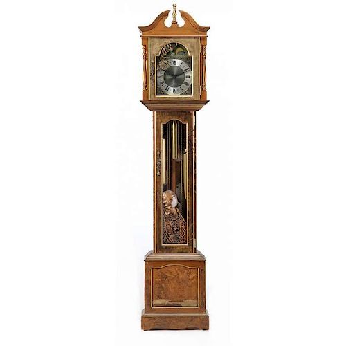 Stephen White (NC), Painted Tall Case Clock