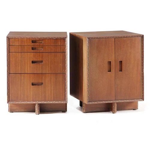 Frank Lloyd Wright, Two Cabinets