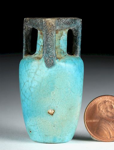 Miniature Persian Abbasid Glazed Vessel, TL Tested