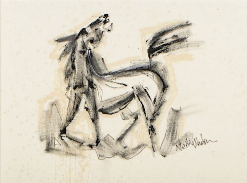 Neith Nevelson (b. 1946) Horse