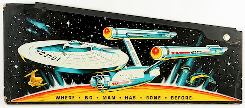 Star Trek Pinball Machine Side Panel