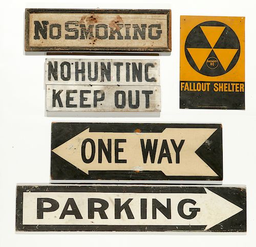 5 Collectible Signs