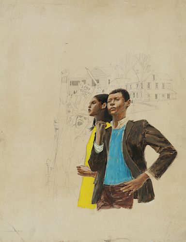 1960's Harry Bennett Original Illustration Art