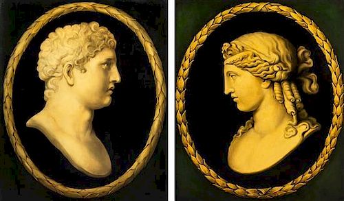 Artist Unknown, (Italian, 19th and 20th Century), A Pair of Cameos