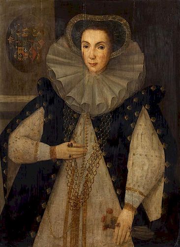 Artist Unknown, (British, 17th/18th Century), Portrait of Elizabeth I