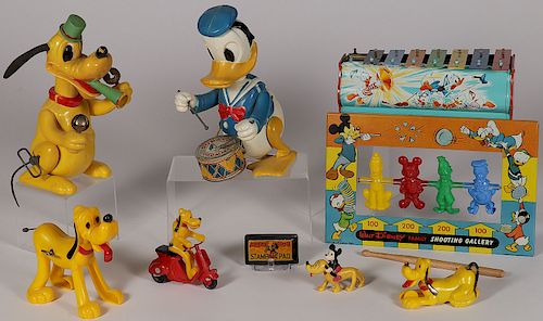 AN INTERESTING GROUP OF 9 DISNEY ITEMS