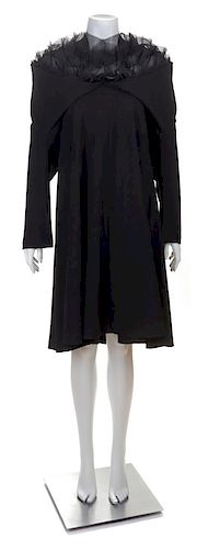 A Junya Wantanabe Black Dress, Size medium.