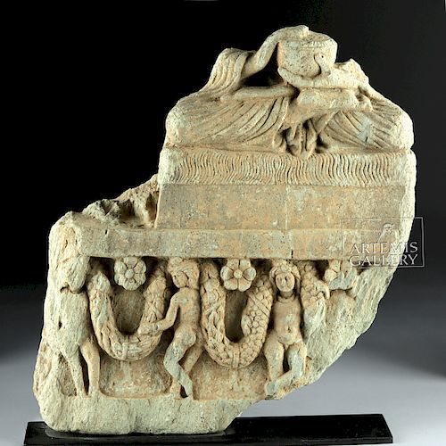 Gandharan Carved Stone Relief Panel