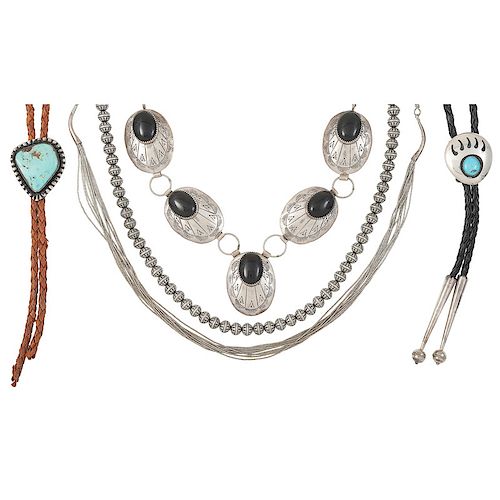 Collection of Southwestern Jewelry 