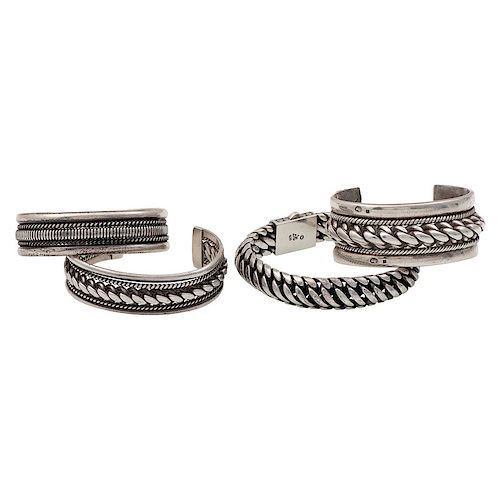 Silver Cuff Bracelets