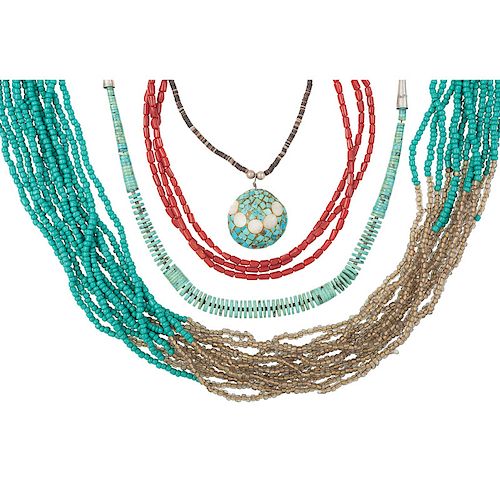 Southwestern Beaded Necklaces and Bracelets
