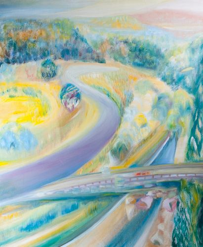 Margot Blank (Richmond, VA) Landscape Oil Ptg