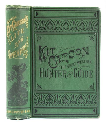 Story of Kit Carson's Life and Adventures 1869
