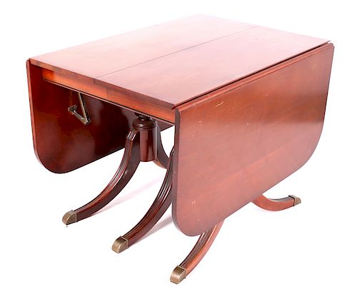 Hepplewhite Style Drop Leaf Table