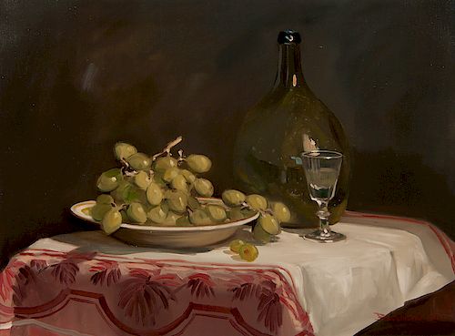 Robert Brubaker (American, 1921-2011), Oil on Canvas