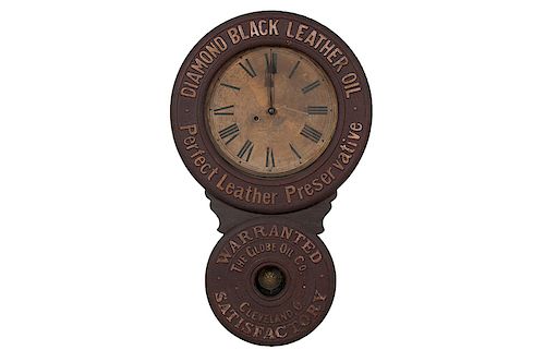 Baird Cleveland Advertising Clock