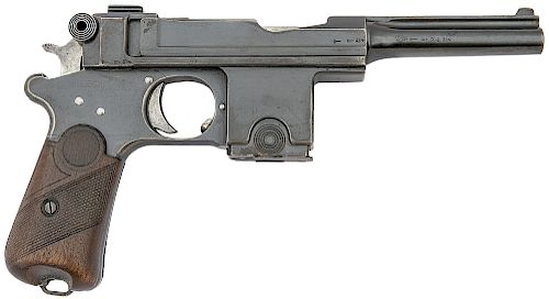 Bergmann Model 1910 Semi-Auto Pistol by Pieper 