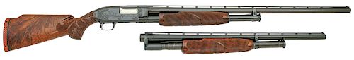 Winchester Model 12 Pigeon Grade Trap Two Barrel Set Shotgun