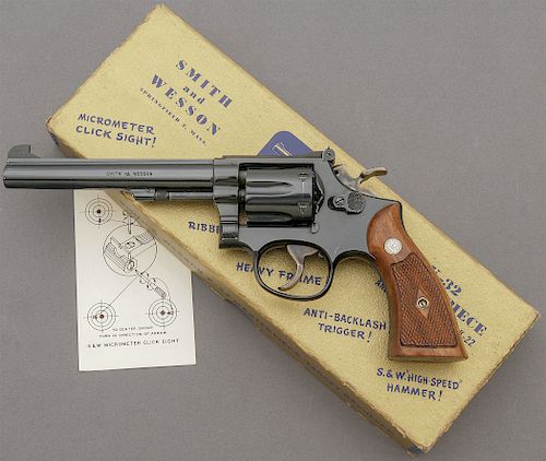 Smith and Wesson K-32 Masterpiece Hand Ejector Revolver